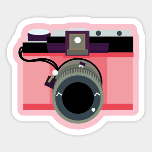 Pink Aesthetic Camera Sticker